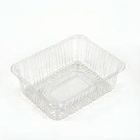 Voedselveilige transparante PET fruit- en groentebak, plastic verpakking, blisterverpakking voor voedsel