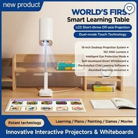 Nuevo Proyector X8T 4K Ultra 720P, Cine en Casa Full HD, Dispositivo de Proyección Táctil Inteligente, Proyector Interactivo de Escritorio