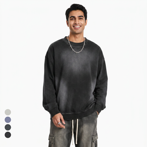 Pull-over doux et léger à manches longues personnalisé pour hommes Streetwear respirant anti-rides multicolore sweat-shirt à capuche pour hommes pour l'hiver - Product Image 1