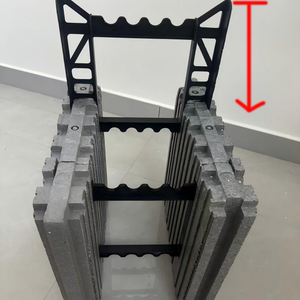 Blocs ICF préfabriqués emboîtables, assemblage simple, coffrages en béton isolés, <span class=keywords><strong>construction</strong></span> rapide d'entrepôts - Product Image 4