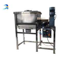 WLDH Mélangeur horizontal à ruban pour poudre de sucre, sel et assaisonnement avec moteur, boîte de vitesses pour le séchage des aliments et des produits chimiques. - Product Image 3