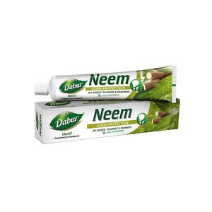 Pasta de dientes herbal Dabur Herbal Neem 100G Cuidado bucal natural que apoya dientes fuertes, encías saludables y aliento fresco. - Product Image 1