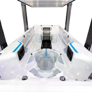 2025 serie de gama alta superventas piscina de spa al aire libre para <span class=keywords><strong>entrenamiento</strong></span> deportivo natación piscina sin fin - Product Image 3