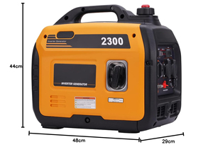Générateur d'énergie à onduleur <span class=keywords><strong>2300</strong></span> <span class=keywords><strong>W</strong></span>, super silencieux et portable pour le camping en plein air, les camping-cars, les voyages, les garages et les caravanes - Product Image 6