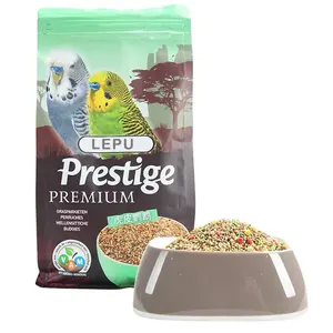 Özel Logo baskı çevre dostu yan köşebent kilitli plastik kuru köpek kedi balık Pet gıda düz dipli çanta vahşi kuş yemi ambalaj
