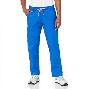 Pantalons de travail médicaux pour hommes, logo personnalisé, respirants, extensibles, vêtements de travail pour les hôpitaux, les cliniques et les laboratoires - Product Image 3