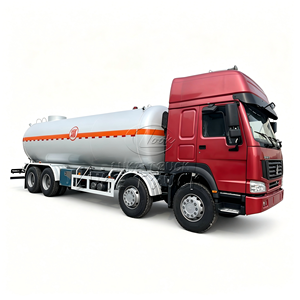รถบรรทุกขนส่งก๊าซ LPG HOWO 371 แรงม้า ความจุ 30 ลูกบาศก์เมตร ถังบรรจุก๊าซได้รับการรับรองมาตรฐาน ASME สำหรับการขนส่งโพรเพนเหลว - Product Image 2