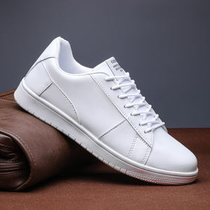 Chaussures basses en cuir PU pour hommes, personnalisables avec logo, pour la marche et le skateboard, petites commandes - Product Image 3