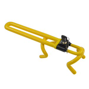 Serrure <span class=keywords><strong>antivol</strong></span> de véhicule Pince à longueur réglable Double crochet <span class=keywords><strong>Barre</strong></span> de verrouillage du volant - Product Image 5