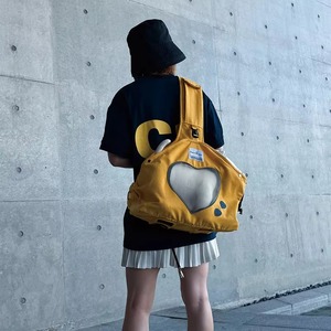 Nouveau <span class=keywords><strong>Sac</strong></span> de Transport pour Chat en Toile de Polyester Souple, Forme <span class=keywords><strong>Banane</strong></span>, Réglable, Conception Tête Extérieure, Maille Respirante, <span class=keywords><strong>Sac</strong></span> à Dos de Poche pour Animaux de Compagnie - Product Image 6