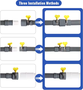 Kit de Extensión de Manguera de Desagüe para Lavadora Eléctrica Jade Hill, Manguera de Repuesto para Uso Doméstico Semiautomático - Product Image 4