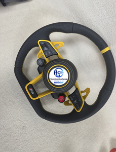 Volante Deportivo de Cuero y Gamuza para VW <span class=keywords><strong>Golf</strong></span> MK7 GTI <span class=keywords><strong>R</strong></span> <span class=keywords><strong>Line</strong></span> Passat B8 B9, Piezas de Repuesto para Tuning Interior de Automóviles - Product Image 2