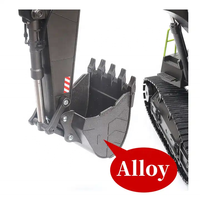 Excavator RC Huina 1593 Skala 1/14 22 Saluran 2.4GHz Versi 2023 Baru Rilis, Tersedia