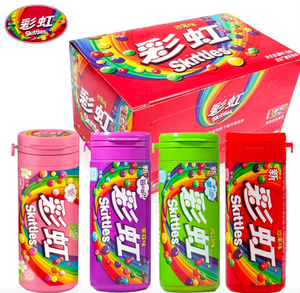 Bonbons aux fruits colorés originaux au prix de gros, bonbons aux fruits durs acidulés, saveur originale, bouteille de 30g - Product Image 6