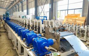 Станок для профилирования балок усиления автомобильного шасси для транспортных средств с B-образным профилем, высокопроизводительный, с ПЛК, для производственных предприятий - Product Image 2