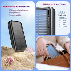 OTHC 818P 20000mah ソーラーパネル搭載 鉛蓄電池式 ポータブル屋外緊急用携帯電話充電器 タイプC急速充電対応 ギフト付き - Product Image 3