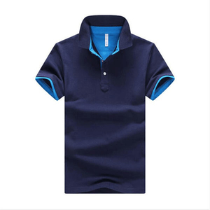 Chemises <span class=keywords><strong>polo</strong></span> à <span class=keywords><strong>manches</strong></span> <span class=keywords><strong>courtes</strong></span> pour hommes avec logo personnalisé, nouveau design - Product Image 3