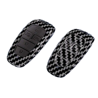 Étui de protection pour clé de voiture en fibre de carbone ABS pour clé intelligente à 5 boutons, accessoires pour clé de voiture pour Hyundai Ioniq 5