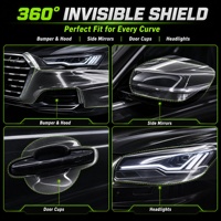 Vente directe d'usine, film de protection de peinture TPU anti-jaunissement 240 microns, haute transparence