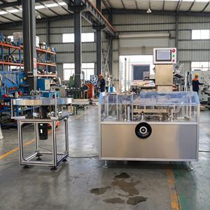 Machine d'emballage en carton à vitesse moyenne BFH-120 pour flacons roll-on d'essences revitalisantes musculaires et d'huiles de massage - Product Image 4