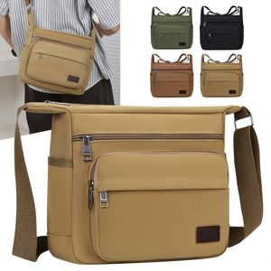 Sac à bandoulière en toile grand format Yy24574 pour homme et femme, idéal pour les affaires - Product Image 1