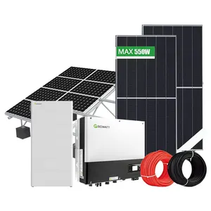 供应商高效商用离网混合5kva 6kva 8kva 10kva贝斯太阳能电池储能系统