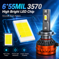 Ampoule de phare LED SFIDA V33 Canbus sans erreur, accessoires de voiture, ampoules LED pour voiture, lampe LED H4 LED H7, phares de voiture, feux antibrouillard