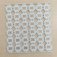 Panneau PCB MCPCB en aluminium LED, 1,2 mm, 25 µm, cuivre OSP, haute conductivité thermique pour éclairage à LED