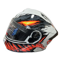 Casque de moto multifonction DOT rabattable avec système Ready