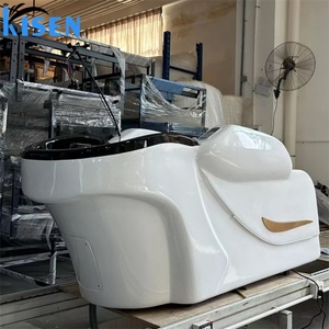 KISEN Top Seller Salon Japanese Head Spa Shampoo <b>Bed</b> Electric Head Therapy Hair Wash Thai Massage <b>Bed</b> - Product Image 6