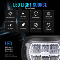 Phare LED TCMT homologué DOT pour Harley CVO Street Glide 2023-2026 2025 2024 – Remplacement de phare de moto XF2906D30