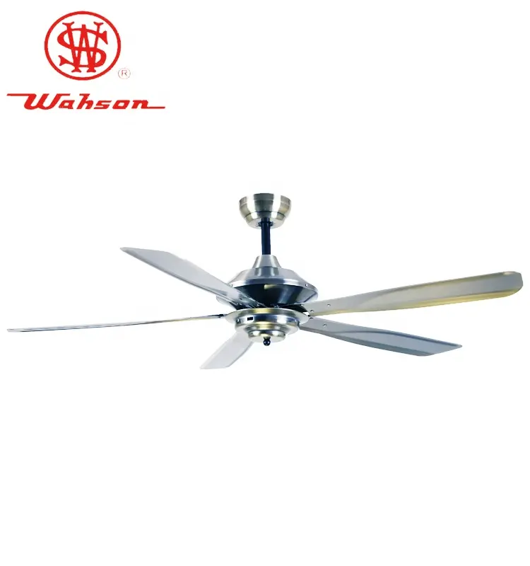 5 Lưỡi Sắt Trang Trí Bán Chạy Quạt Trần Điều Khiển Từ Xa Luồng Khí Cao Im Lặng AC/DC 52 Inch S52-399 Để Làm Mát Không Khí Nhanh