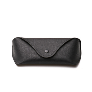 Étuis à lunettes en cuir PU couverture pour lunettes de soleil femmes étui à lunettes hommes boîte à lunettes de lecture avec boucle en métal étuis à lunettes - Product Image 4