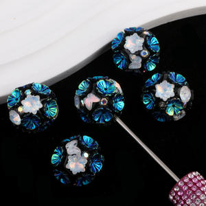 2025 Offre Spéciale fleur de Lotus perles acryliques couleurs mélangées 20mm perles en plastique pour créatif bricolage stylo fabrication de bijoux-pour Bracelet - Product Image 4