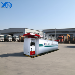 Estación <span class=keywords><strong>de</strong></span> Combustible Móvil <span class=keywords><strong>de</strong></span> 40 Pies con 2 Tanques - Product Image 1