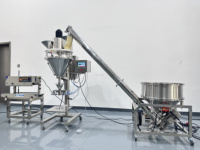 Machine de dosage semi-automatique électrique à commande PLC 5g-5000g pour l'embouteillage de poudre d'épices