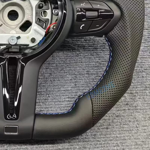 <span class=keywords><strong>Volante</strong></span> deportivo de coche para <span class=keywords><strong>Bmw</strong></span> F30 F10 F31 F20 E90 M3 M4 M5 M6, accesorios de dirección deportiva perforada para coche con logotipo <span class=keywords><strong>M</strong></span> - Product Image 6