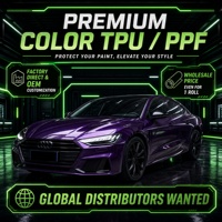 Film de protection TPU hydrophobe auto-cicatrisant de luxe pour covering automobile, installation à sec, couleur PPF