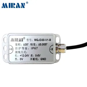 MIRAN MQJD Inclinometer Tilt Angle Sensor Single Axis InclinometerとHigh Resolution Angle Sensor Tilt Sensor