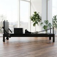 Appareil de fitness à domicile 2026, Équipement de Pilates commercial, Reformer Pilates en aluminium avec 5 ressorts pour le fitness et la musculation