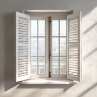 Anyhoo Taille personnalisée PVC Café Plantation Obturateur Stores Moderne Imperméable Respirant Pas Cher Horizontal pour Cuisine Fenêtres pour la Maison