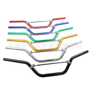 Accessoires de moto tout-terrain Guidons en aluminium durables avec tiges de direction en forme de T Poignées de guidon faciles à saisir - Product Image 2