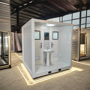 Sang Trọng HDPE Ngoài Trời Sinh Học Nhà Vệ Sinh Sẵn Sàng Thực hiện Phòng Tắm Di Động Di Động Sinh Học <span class=keywords><strong>Container</strong></span> Nhà Làm bằng Thép Bánh Sandwich Bảng Điều Khiển - Product Image 5