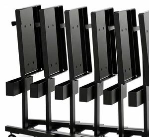 Carrito de Belleza y Peluquería, Área de Tintes Calientes, Área de Corte y Recepción de Cabello, Carrito Plegable, Carrito de Herramientas Especial para Salón de Belleza - Product Image 6