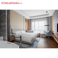 Mobilier d'hôtel clé en main pour ensembles de chambres 5 étoiles et mobilier de hall, conception personnalisée pour projets hôteliers de grande envergure