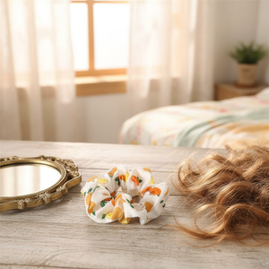 Vendita calda di tendenza Vintage in raso fiocco di fiori accessori per capelli semplici scintillanti per ragazze-commercio all'ingrosso - Product Image 3