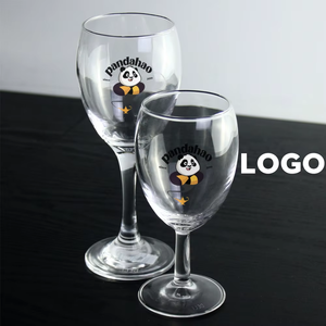 แก้วไวน์แบบใสลายนูนสไตล์ยุโรปโบราณสำหรับงานปาร์ตี้ที่บ้าน - Product Image 6