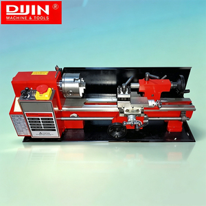 Mini <span class=keywords><strong>tour</strong></span> horizontal en métal 7x14, marque DIJIN, <span class=keywords><strong>petit</strong></span> <span class=keywords><strong>tour</strong></span> <span class=keywords><strong>d</strong></span>'<span class=keywords><strong>établi</strong></span> 550W 220V, mandrin <span class=keywords><strong>à</strong></span> trois griffes 100mm, portée maximale de rotation 180mm, multifonctionnel - Product Image 1