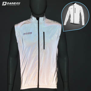 Darevie moda uomo impermeabile maniche lunghe giacca a vento riflettente ciclismo giacca da uomo Road Bike <span class=keywords><strong>abbigliamento</strong></span> - Product Image 5