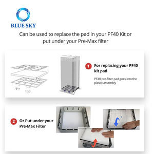 Tampons de pré-filtre de remplacement PF40 de haute qualité pour <span class=keywords><strong>purificateur</strong></span> <span class=keywords><strong>d</strong></span>'<span class=keywords><strong>air</strong></span> de pré-filtration de poussière grossière <span class=keywords><strong>IQAir</strong></span> PF40 - Product Image 2